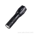 LED zoom usb rechargeable high power flashlight